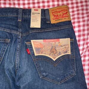 Levi Western Fit Jeans